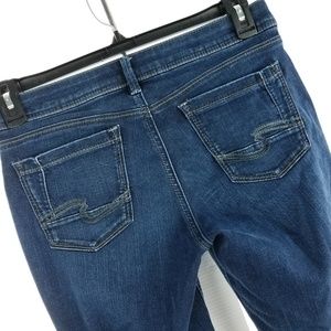 Silver Jeans Aiko Super Skinny Dark